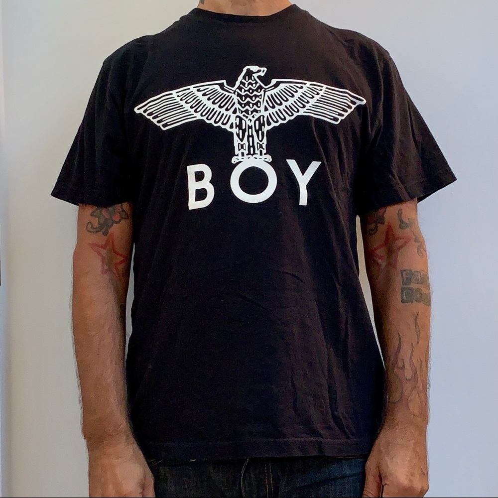 Authentic The Original BOY LONDON Eagle Logo CLASSIC TShirt sz. S